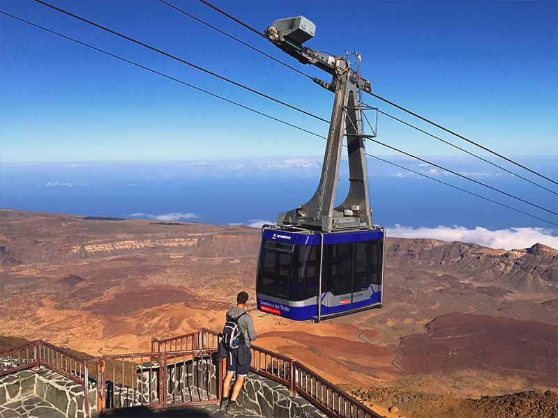 Cable car and Observatory