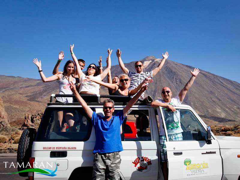 excursion Jeep Safari Teide Masca
